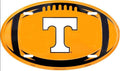University of Tennessee Volunteers Aluminum Oval Football License Plate