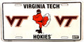 Virginia Tech Hokies 12”x6” Embossed Aluminum License Plate