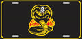 Cobra Kai 12"x6" Embossed Aluminum License Plate