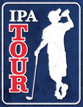 IPA Tour Aluminum Sign 12.5" x 16"