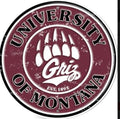 University of Montana Grizzlies 12” Round Aluminum Sign