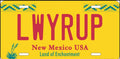 LWYRUP Better Call Saul Inspired 12"x6" Embossed Aluminum License Plate