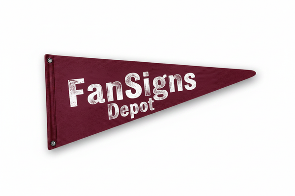 FanSigns Depot Pennant - Transparent Background